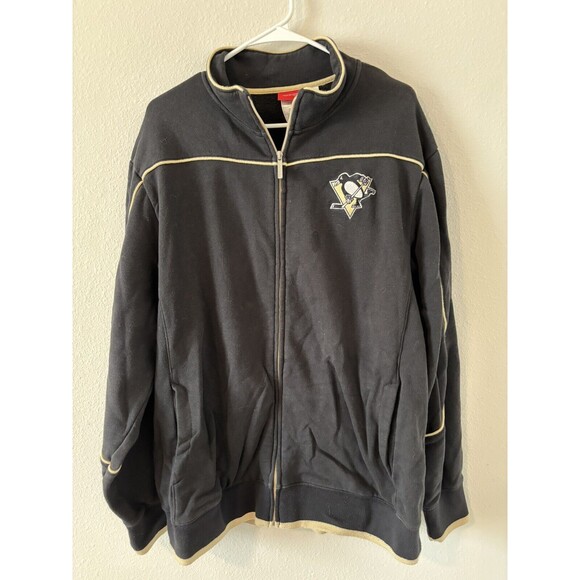 Pittsburgh Penguins Men’s Sweatshirt, Size Large, Zipper Sweatshirt - Picture 1 of 4